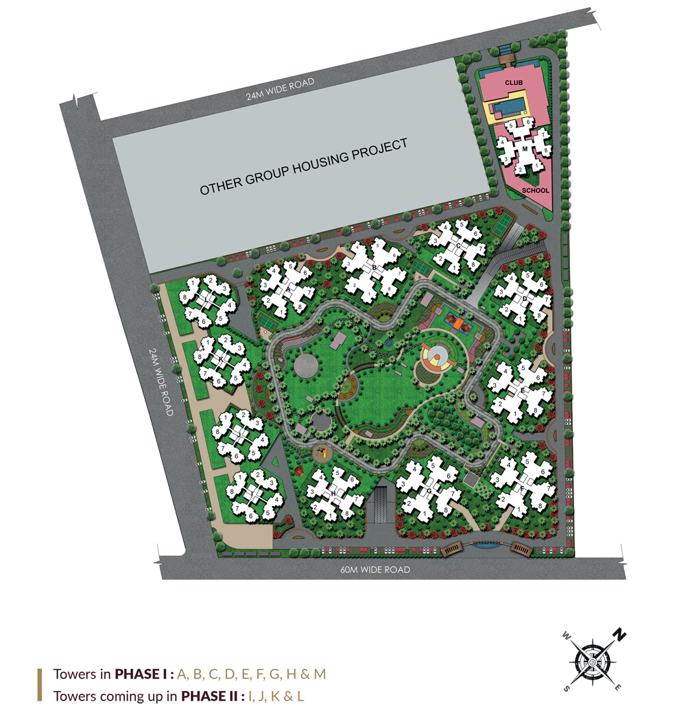 RG Pleiades Layout Plan